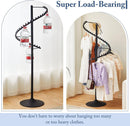 Modern 71 Inch Spiral Clothing Rack