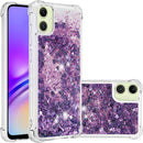 Samsung Galaxy A05 Purple Liquid Glitter Case