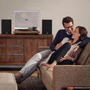 ANGELS HORN Vinyl Record Player with Stereo Bookshelf Speakers