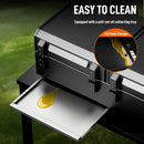 ROVSUN 2-in-1 Propane Gas Grill and Griddle Combo with Lid