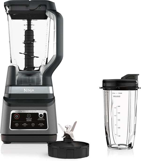 Ninja® Professional Plus & Personal Blender DUO® with Auto-iQ® & Nutri Ninja® Cups BN750C - Refurbished