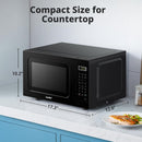 Comfee 0.7 Cu. Ft. 700 W Countertop Microwave CM-M201K (BK)