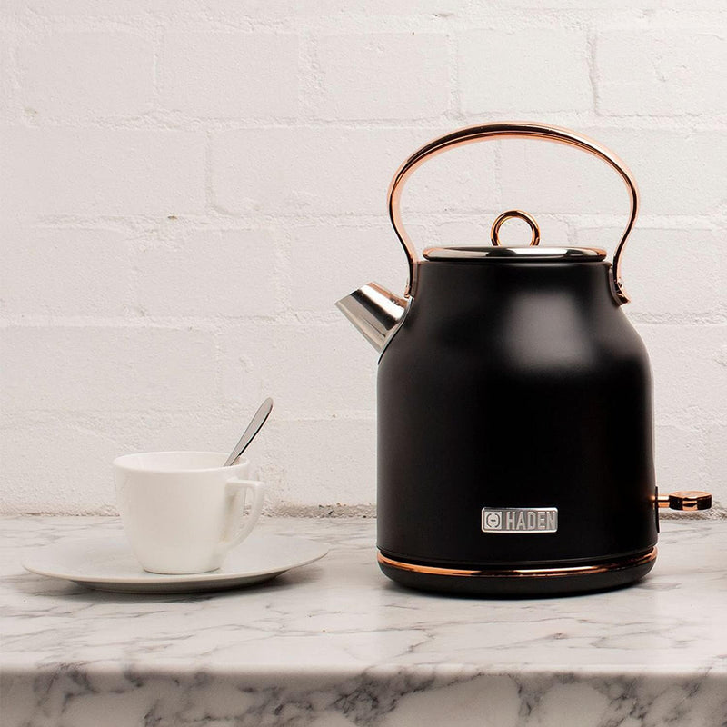 Haden Heritage1.7L Stainless Steel Electric Kettle HK01010-US - Refurbished