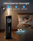 Lacidoll 2.1Gal/8L Humidifier with Essential Oil Diffuser