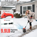 Hooseen 12.5" 21V Cordless Electric Snow Shovel