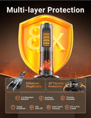 Dolaso Portable Space Heater with Realistic 3D Flame Ambiance