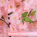 Ousheng 4ft Artificial Cherry Blossom Tree (Set of 2)