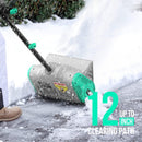 Litheli 12" 20V Cordless Electric Snow Shovel