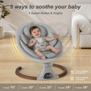 Monamii Bluetooth Baby Swing for Infants