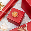 JIlJIl Red Wrapping Paper Pearly Luster Design - 30" x 32 ft (Copy)