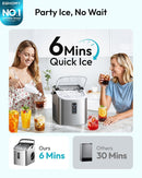 Euhomy Countertop Bullet Ice Maker