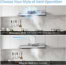 Comfee 30" Under Cabinet Range Hood - Refurbished