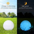 COPU 25CM/10 inch Color Changing Solar Globe Outdoor Light