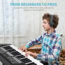 37 Keys Kids Piano for Beginners with Built-in 1200mA Rechargeable Battery