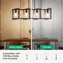 EDISHINE 35.4" Adjustable Ceiling Light Fixture