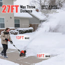 Hooseen 12.5" 21V Cordless Electric Snow Shovel