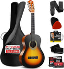 PYLE 34" Classical Acoustic Guitar Kit (1/2 Junior Size)