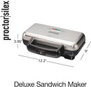 Proctor Silex Deluxe Hot Sandwich Maker