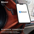 Victrola The Quincy 6-in-1 Bluetooth Record Player & Multimedia Center with Built-in Speakers