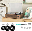 Seasonlife Record Player with Speakers