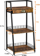 Keomaisyto 3-Tier Storage Shelf