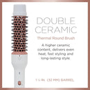 Brosse ronde thermique double céramique Conair BC455C - Remis à neuf