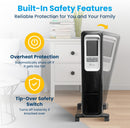 Senville 1500W Oil Filled Radiator Heater