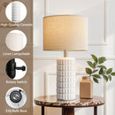 Seealle 23" Modern Ceramic Table Lamp