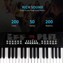 37 Keys Kids Piano for Beginners with Built-in 1200mA Rechargeable Battery