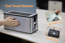 Mecity 4 Slice Long Slot Toaster