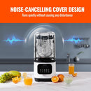 VEVOR Professional Commercial Countertop Blender with Shield