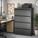 Silkight 4 Drawer Lateral Filing Cabinet with Lock