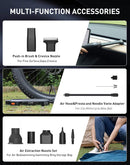 U-ZM Portable Cordless Car Vacuum Cleaner and Tire Inflator