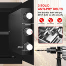 Aprxuvot 1.6 Cuft Small Fireproof Safe Box