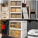 UHapeer 5 Tier Stackable Storage Bins with Lids