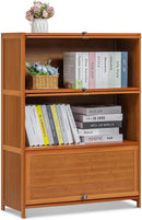 MoNiBloom Bamboo 3 Tier Bookcase