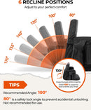 Sportneer 24" Wide Stadium Seats with Warming Function