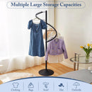 Modern 71 Inch Spiral Clothing Rack