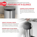 Hailo 4 Gallon Compact-Box M Trash Can
