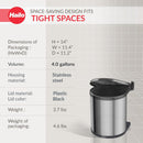 Hailo 4 Gallon Compact-Box M Trash Can