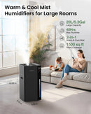 Mifasol 20L/5.3Gal Cool and Warm Mist Humidifiers