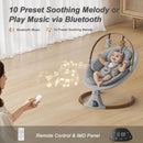 Monamii Bluetooth Baby Swing for Infants
