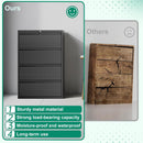 Silkight 4 Drawer Lateral Filing Cabinet with Lock