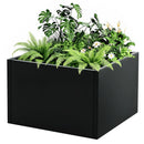 Garvee 18" x 18" x 12" Square Metal Planter Box with Drainage Holes