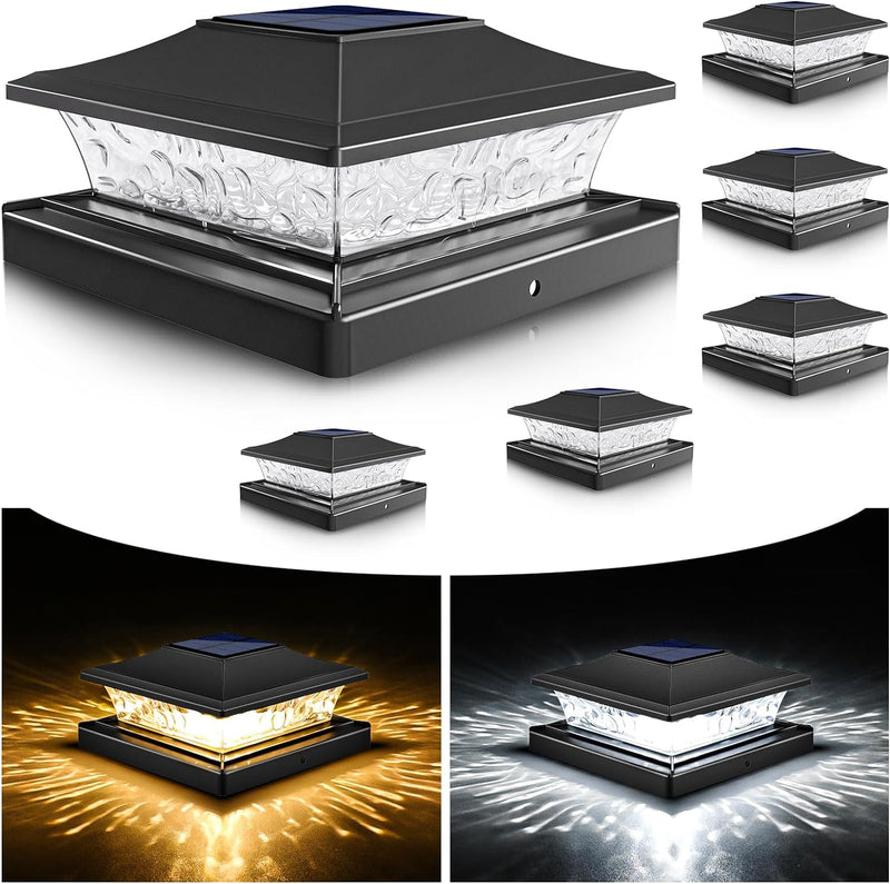 Volisun 4x4 6x6 Solar Post Cap Lights ‎21205ZM - Refurbished