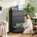 Silkight 4 Drawer Lateral Filing Cabinet with Lock
