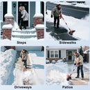 Hooseen 12.5" 21V Cordless Electric Snow Shovel