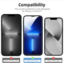 NEW'C 3x iPhone 13 Pro Screen Protector with 3x Camera Lens Protector