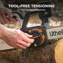 Litheli 12" Brushless Electric Battery Chainsaw