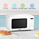 Comfee 0.7 Cu. Ft. 700 W Countertop Microwave CM-M201K (WH)